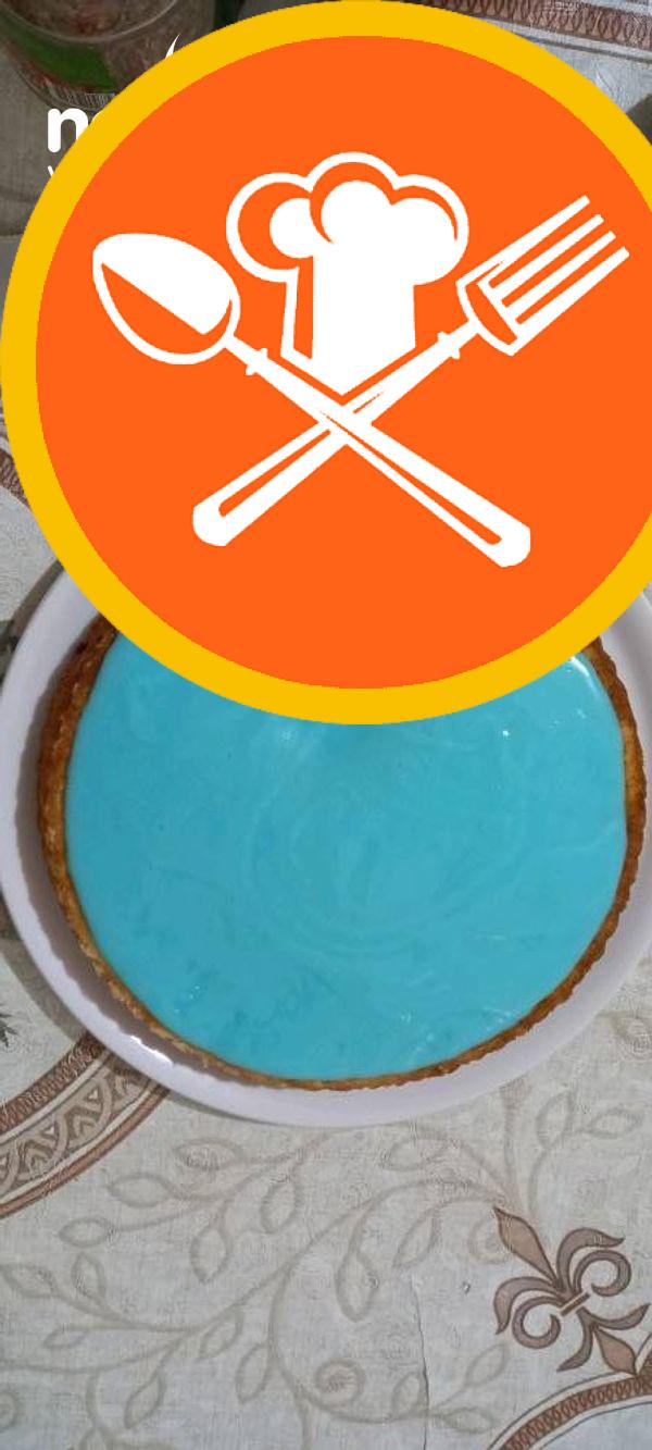 Μπλε τάρτα κέικ